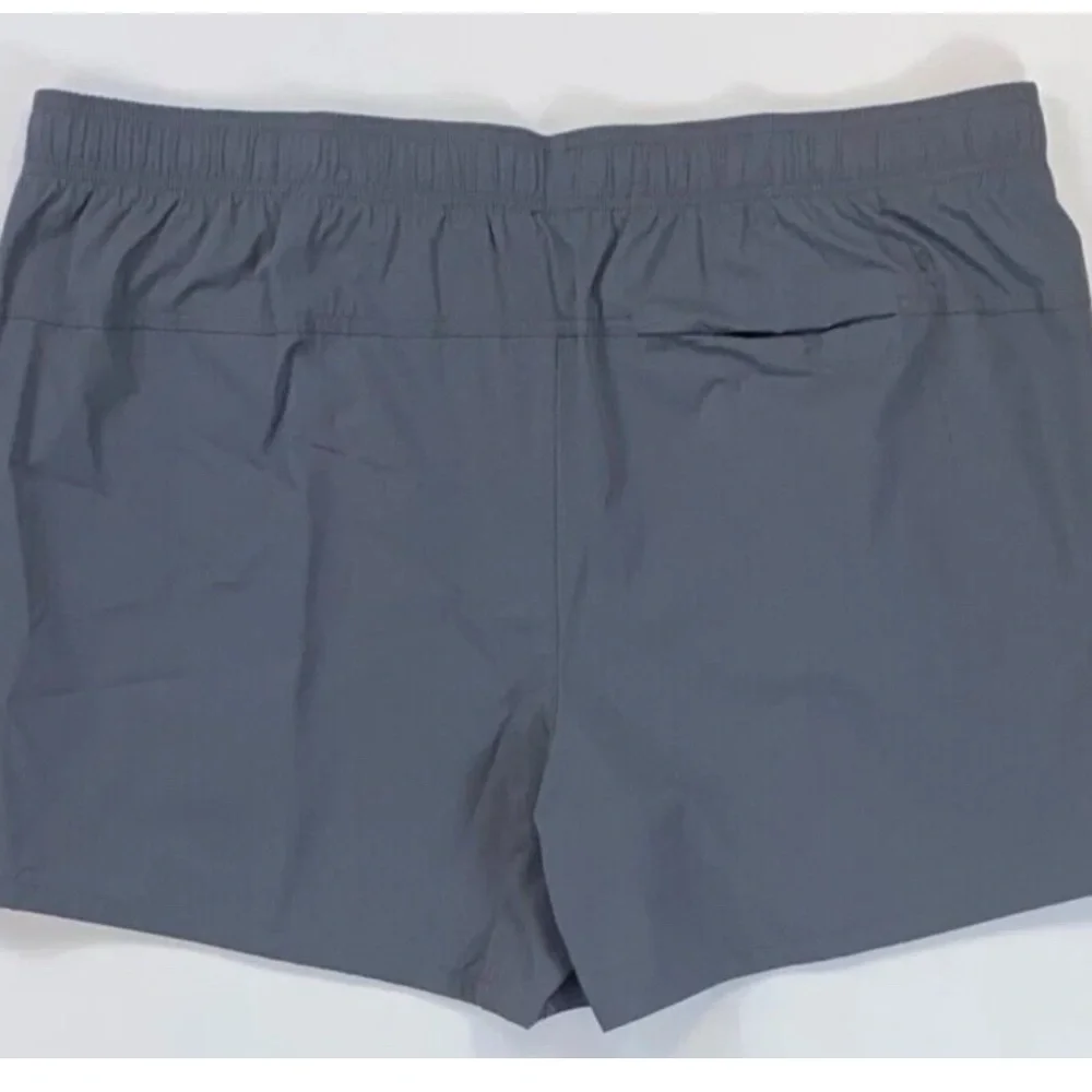NWT‎ VRST Men's Athletic Shorts in Gray drawstring zip pocket lined 2X new